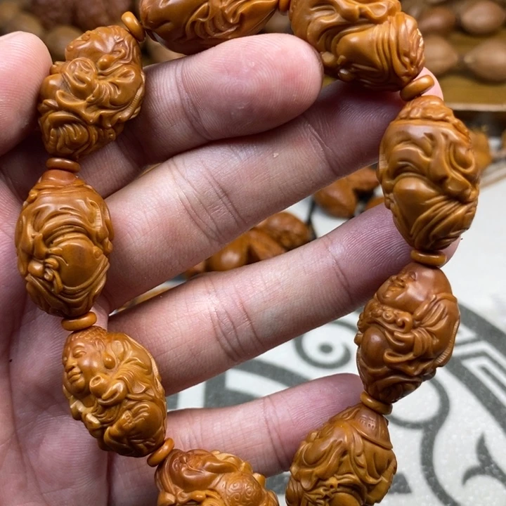 橄榄核手串/手链橄榄核雕工艺手串