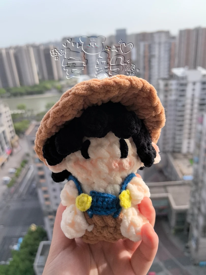 十个勤天赵小童钩织娃娃