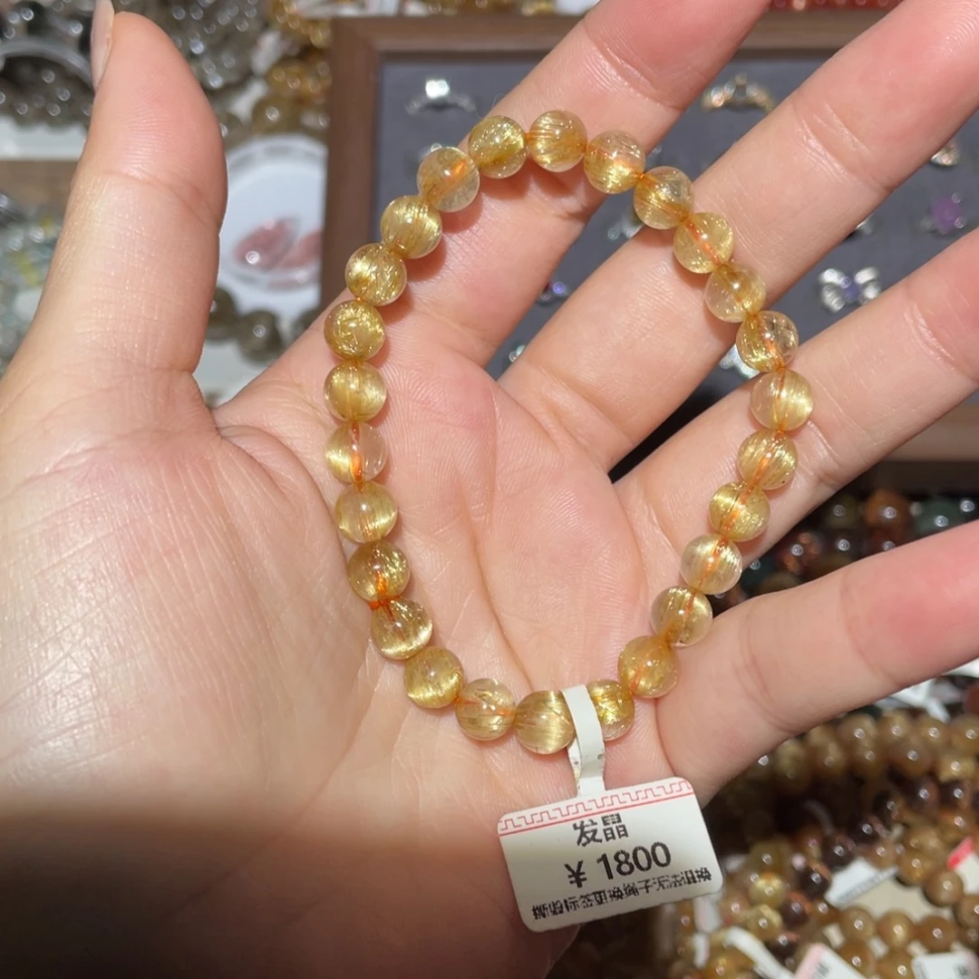 未镶嵌水晶手链手链