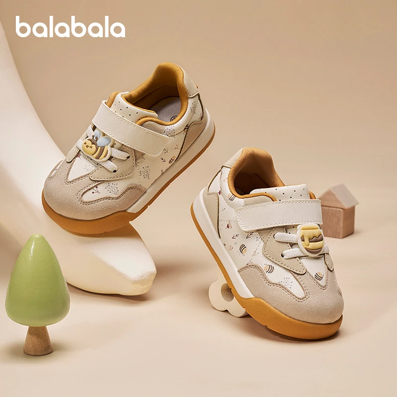 巴拉巴拉童鞋宝宝学步鞋婴儿鞋男女童板鞋舒适秋冬新款鞋子流光风