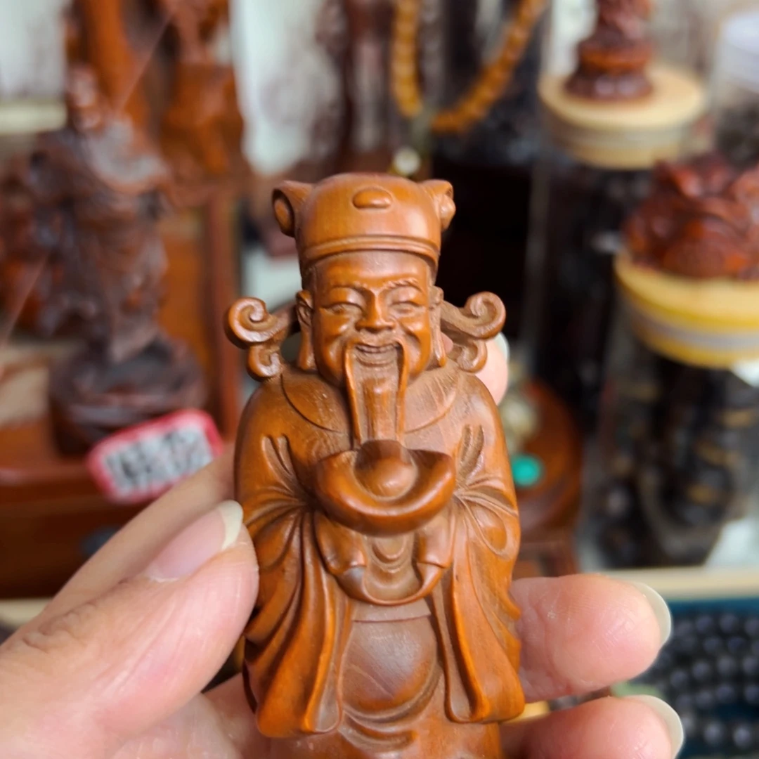 黄杨木年货节福利活动文玩手串摆件把件