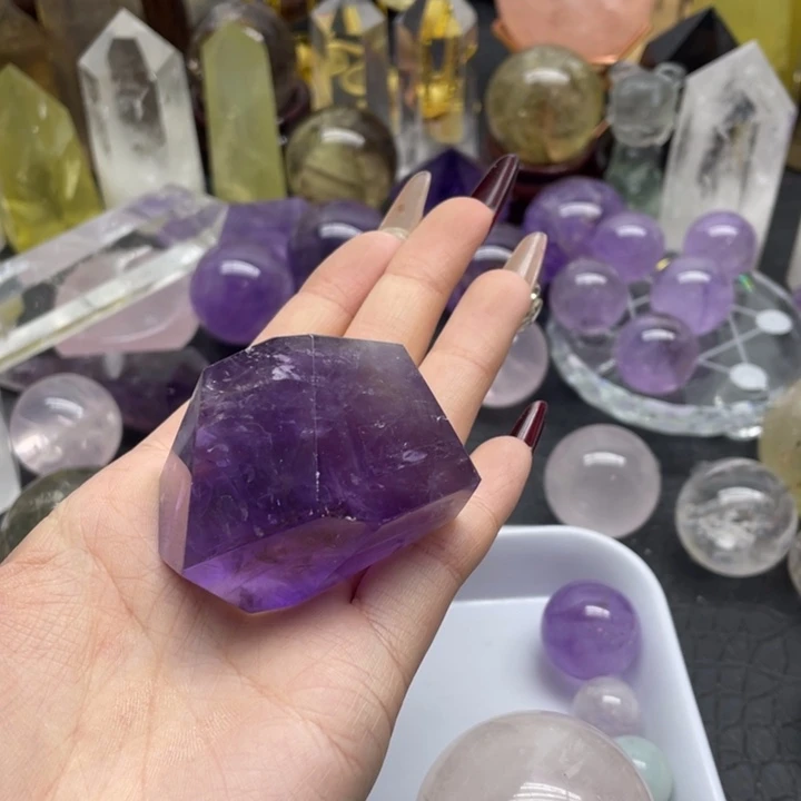 水晶44未镶嵌木*王天然水晶