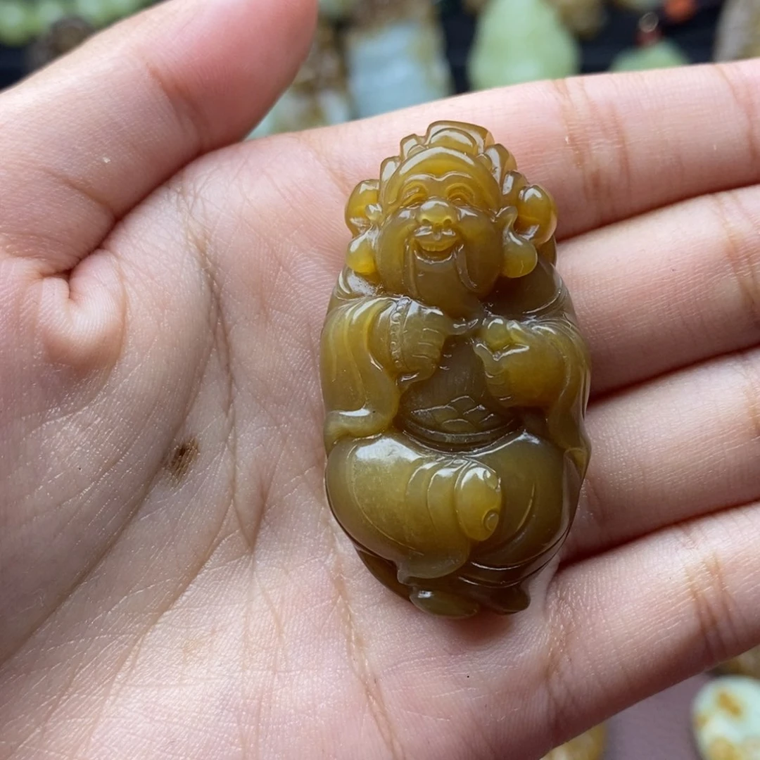 项链未镶嵌和田玉（糖玉）T****R