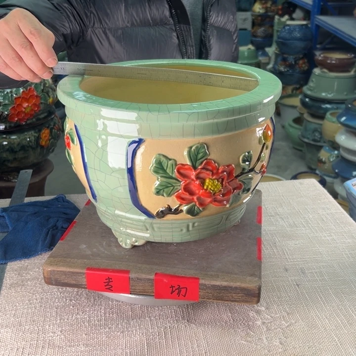 泳坤堂石湾盆陶瓷