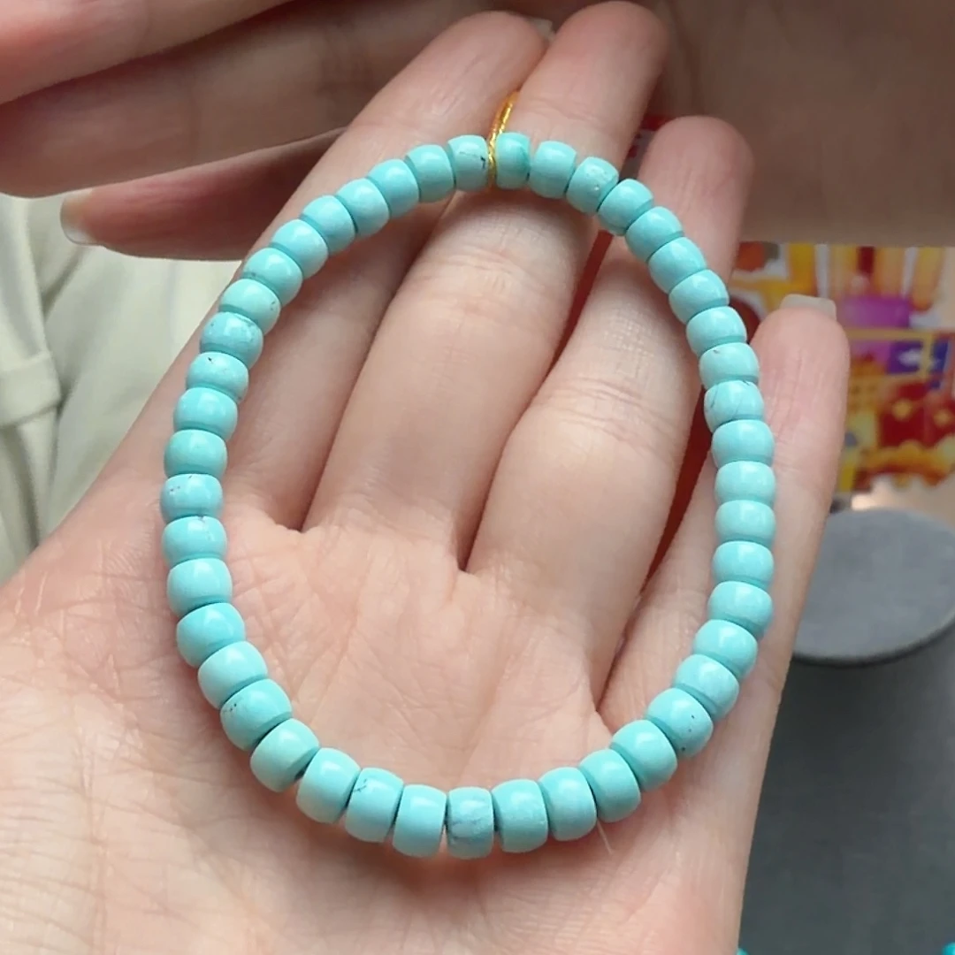 绿松石未镶嵌颈饰