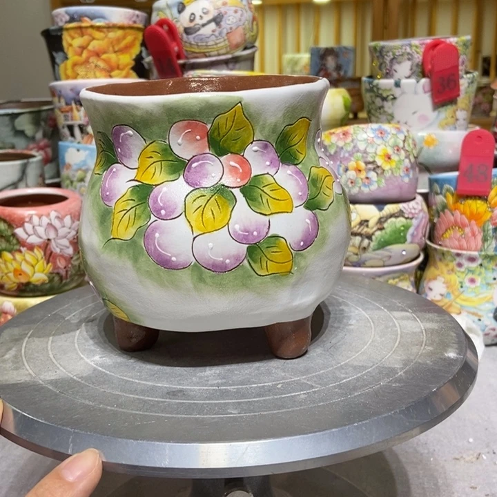 景德镇艺术手绘作品