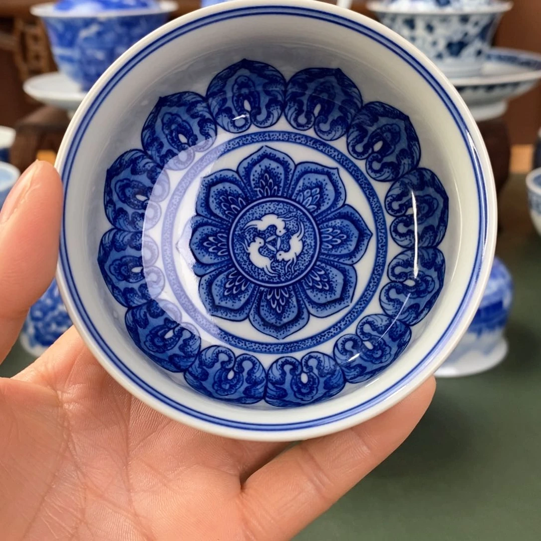 杯景德镇陶瓷手工手绘