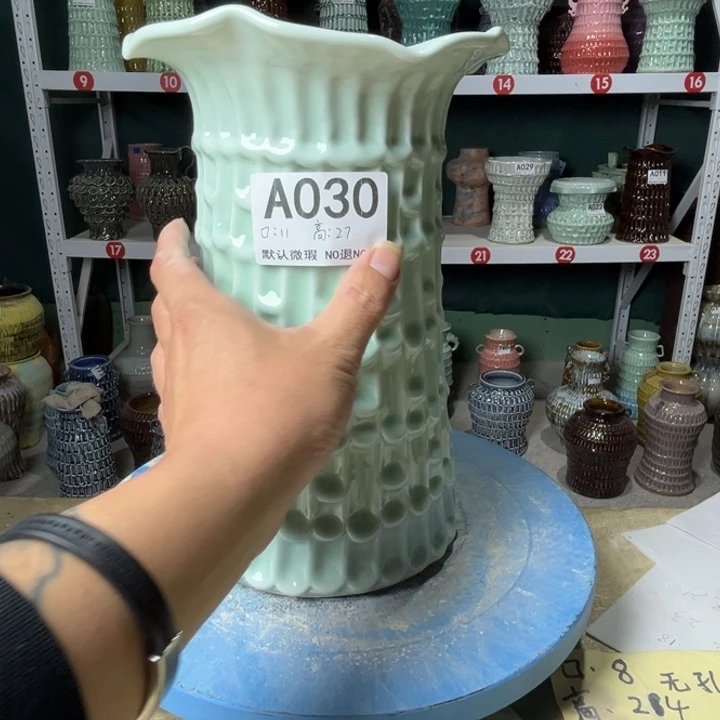 陶景德镇陶瓷花盆花器030
