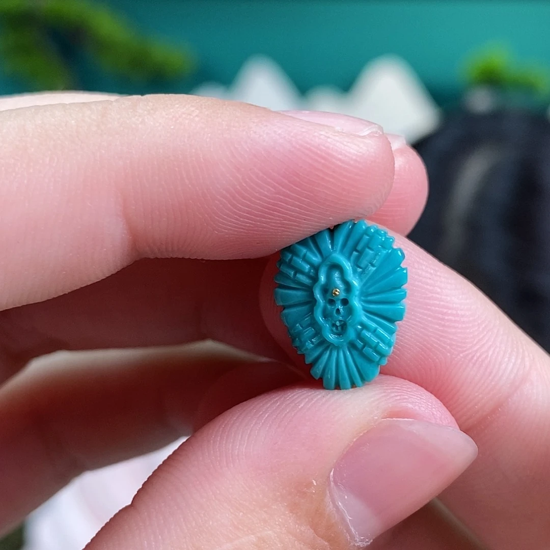 绿松石珠宝奇石未镶嵌