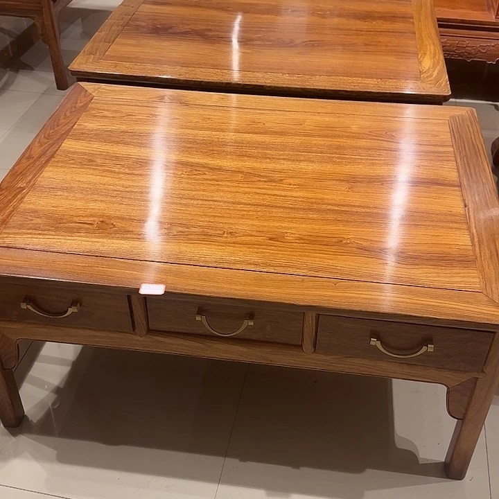 木刺猬紫檀全料2拼大平几1个包邮