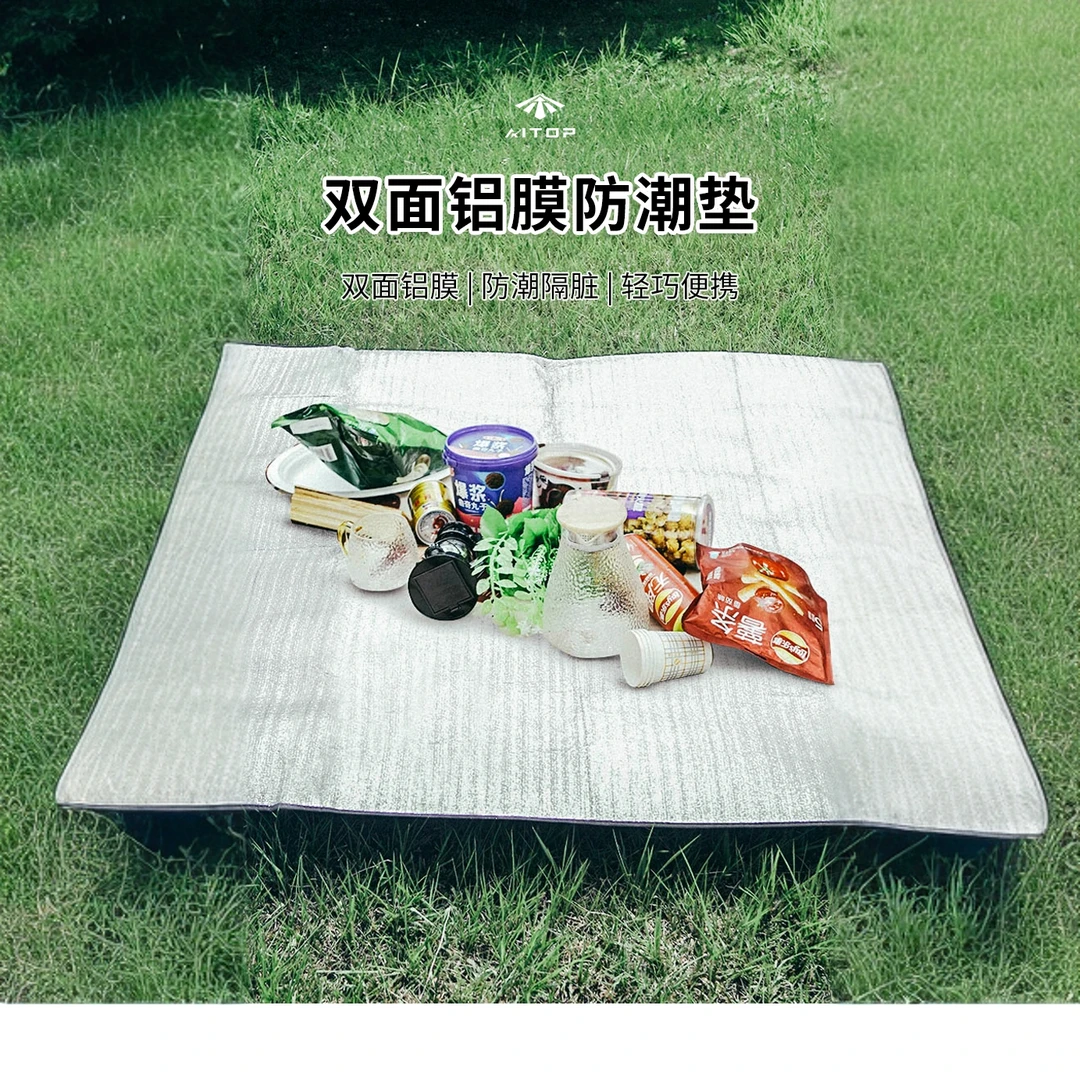 帐篷加厚铝膜防潮垫家用打地铺防潮装备户外专业地垫野餐垫GDZ