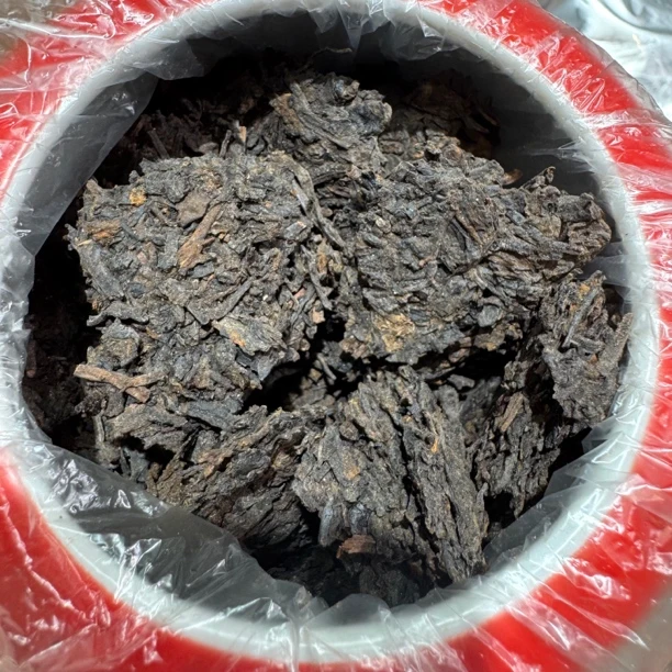 八十年代药香沱自然小沱熟茶 药香足体感明显陈韵悠长耐泡度高