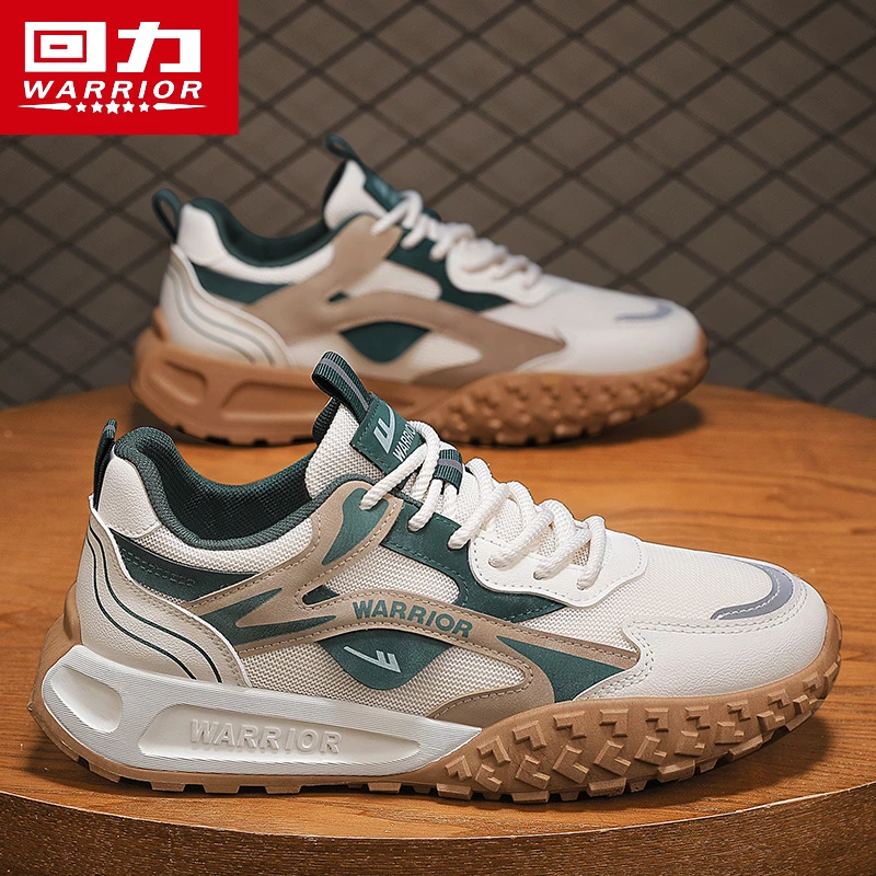 回力男鞋夏季百搭软底运动休闲鞋子男款2025新款厚底休闲老爹潮鞋