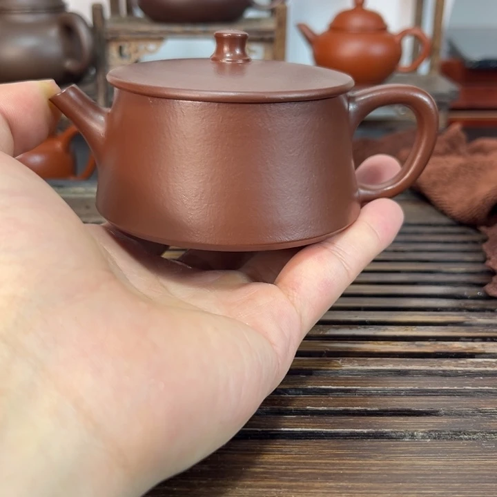 紫砂茶壶原矿紫砂手工制作