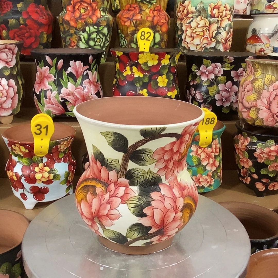 景德镇精品博采美盆12.5/14