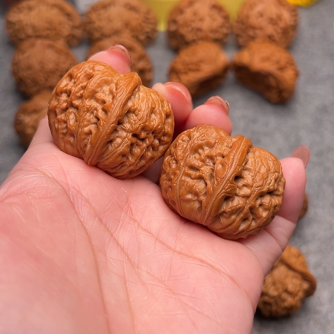 把件文玩核桃精品元宝39+全品