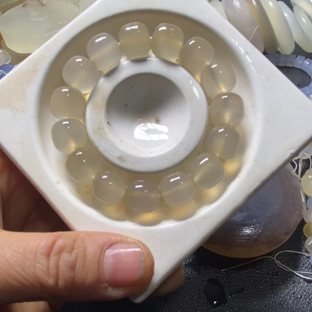 玛瑙/玉髓未镶嵌手链