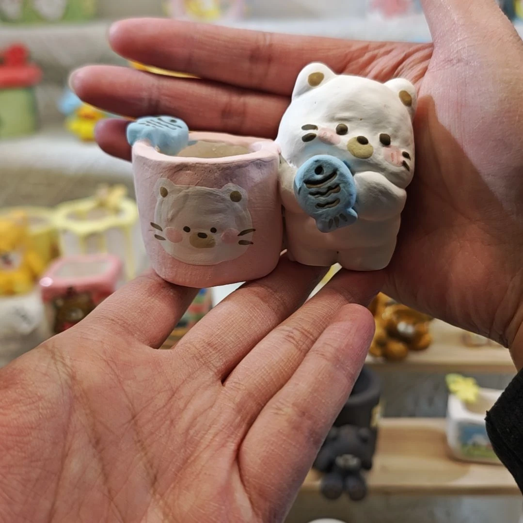 南***苡满29.9包邮手工花盆预售