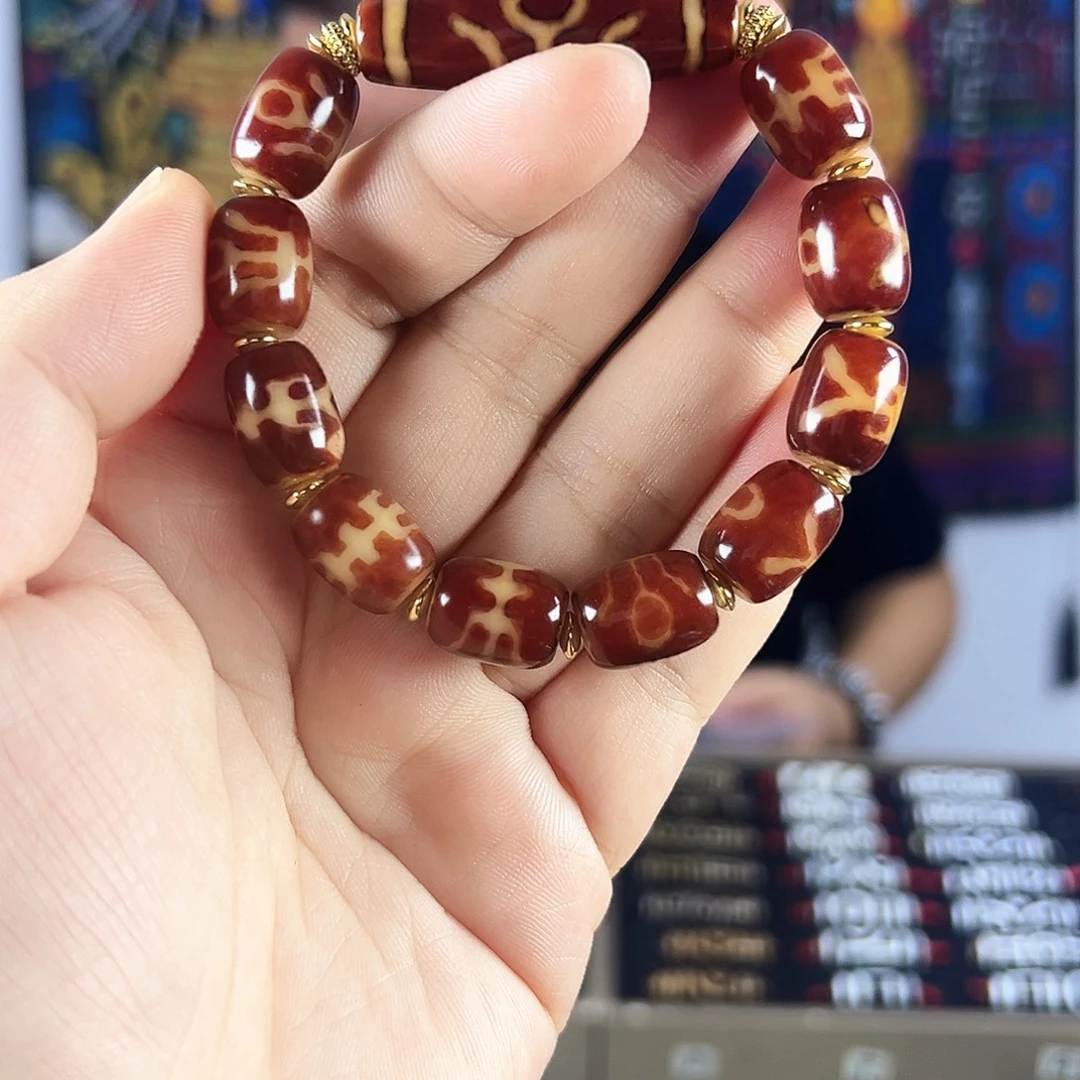 高***店玛瑙/玉髓合金颈饰