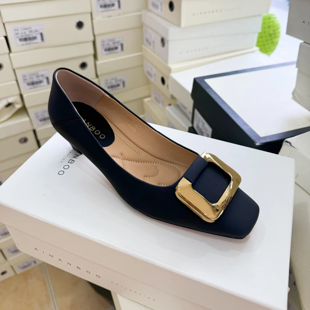 【漫步佳人】13324浅口单鞋断码清no退