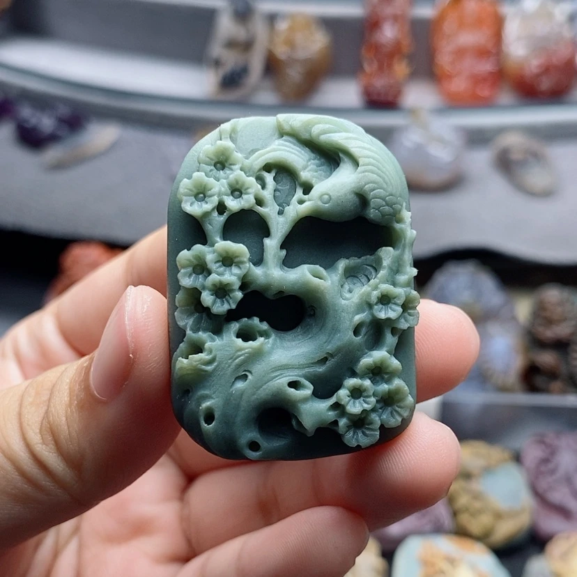 【闪购商品】未镶嵌定制石英质玉吊坠