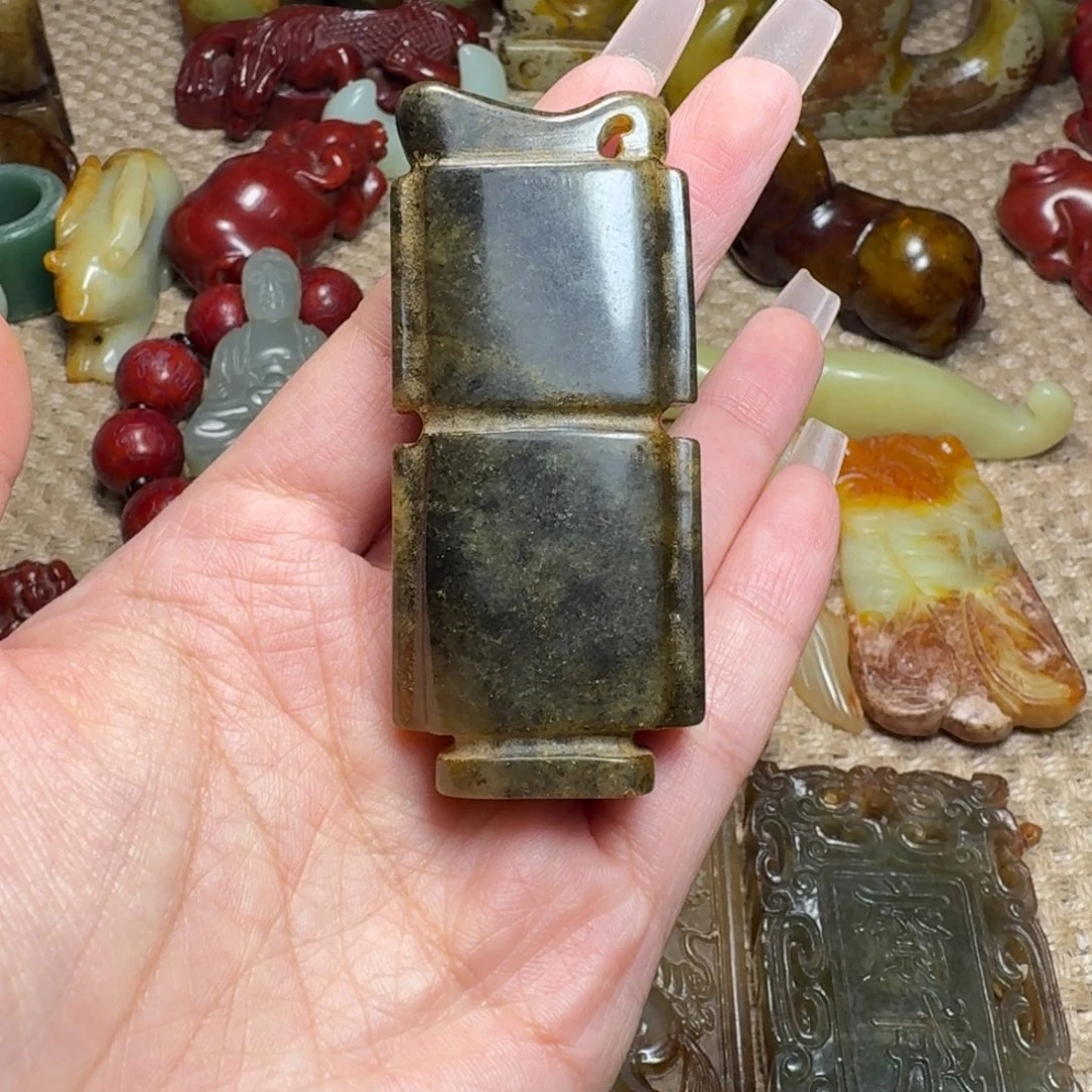 白玉菩提吊坠挂件