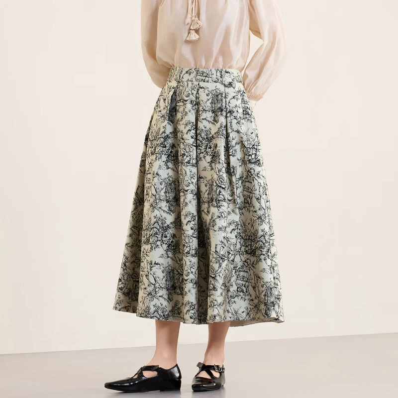 佳人苑半身裙女春季新款J416027