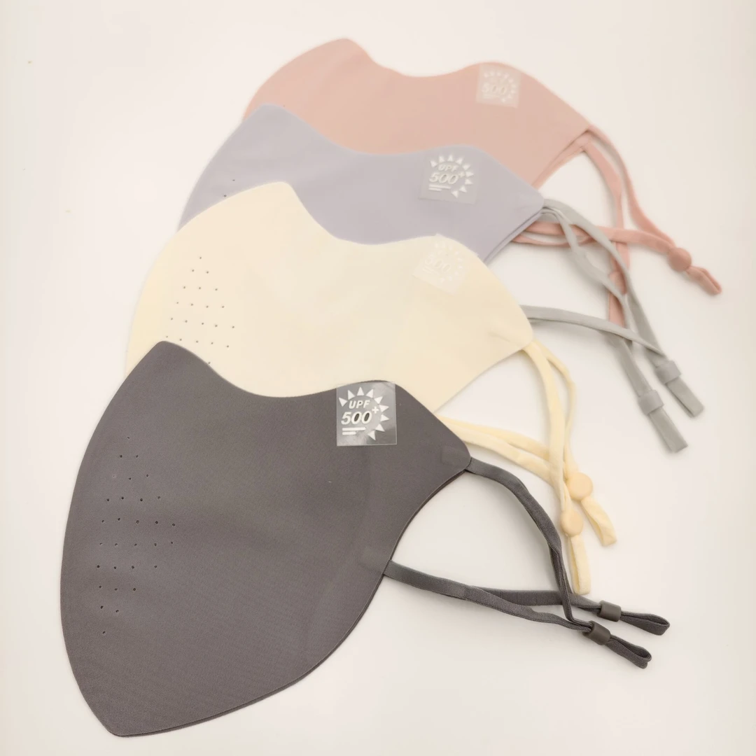 ALLIN夏季冰感防晒透气可调节防晒口罩高防晒值环保冰感呼吸感强