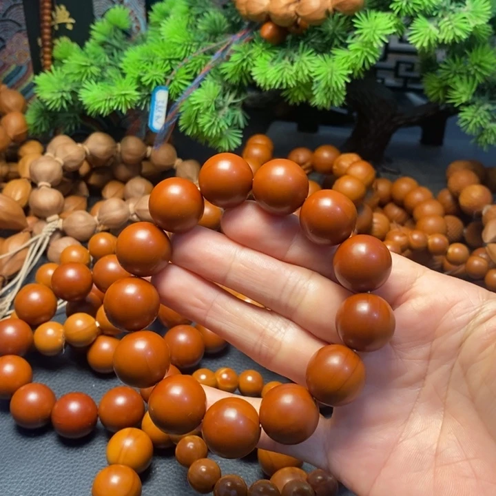 手串橄榄核1.75铁核光珠