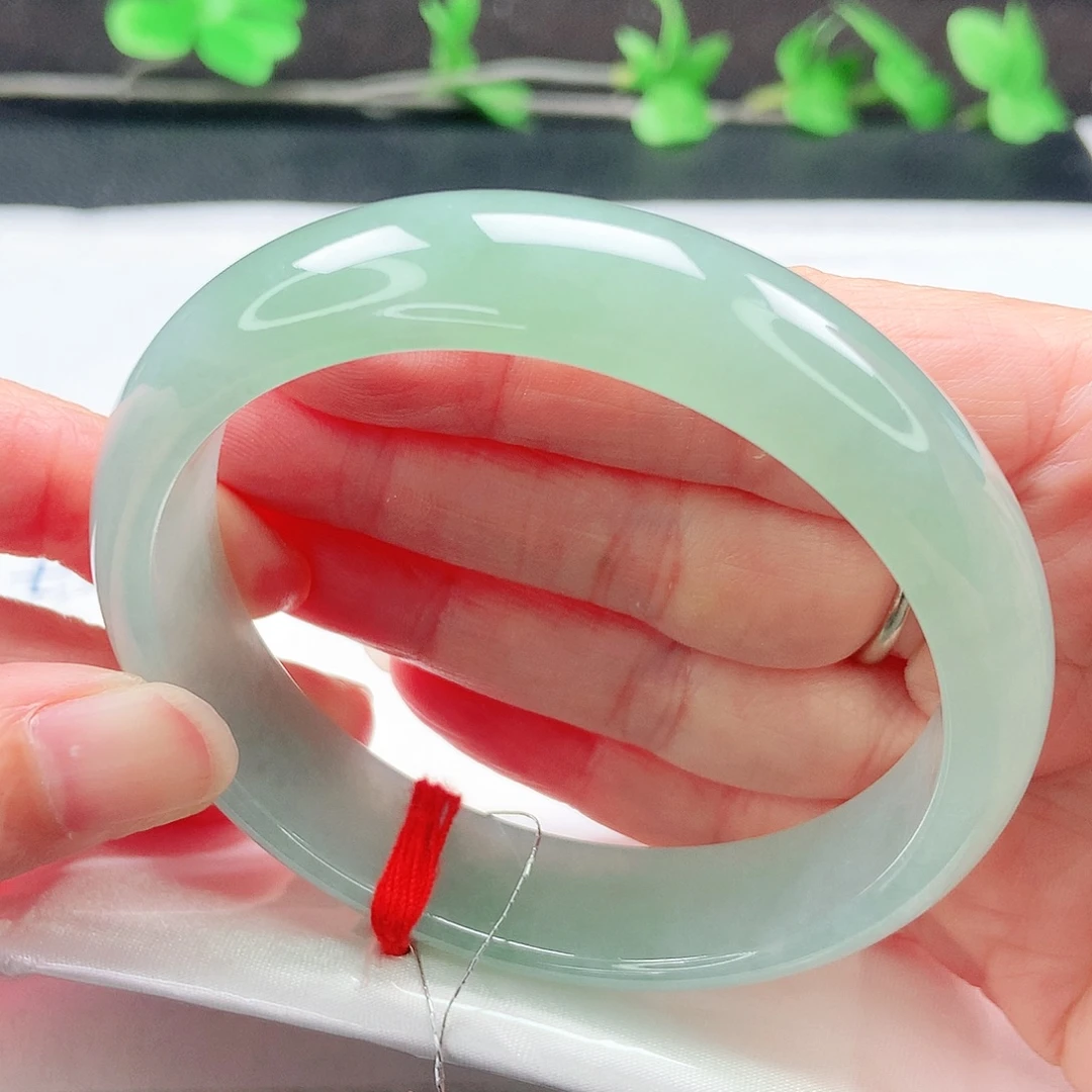 未镶嵌手镯翡翠59圈