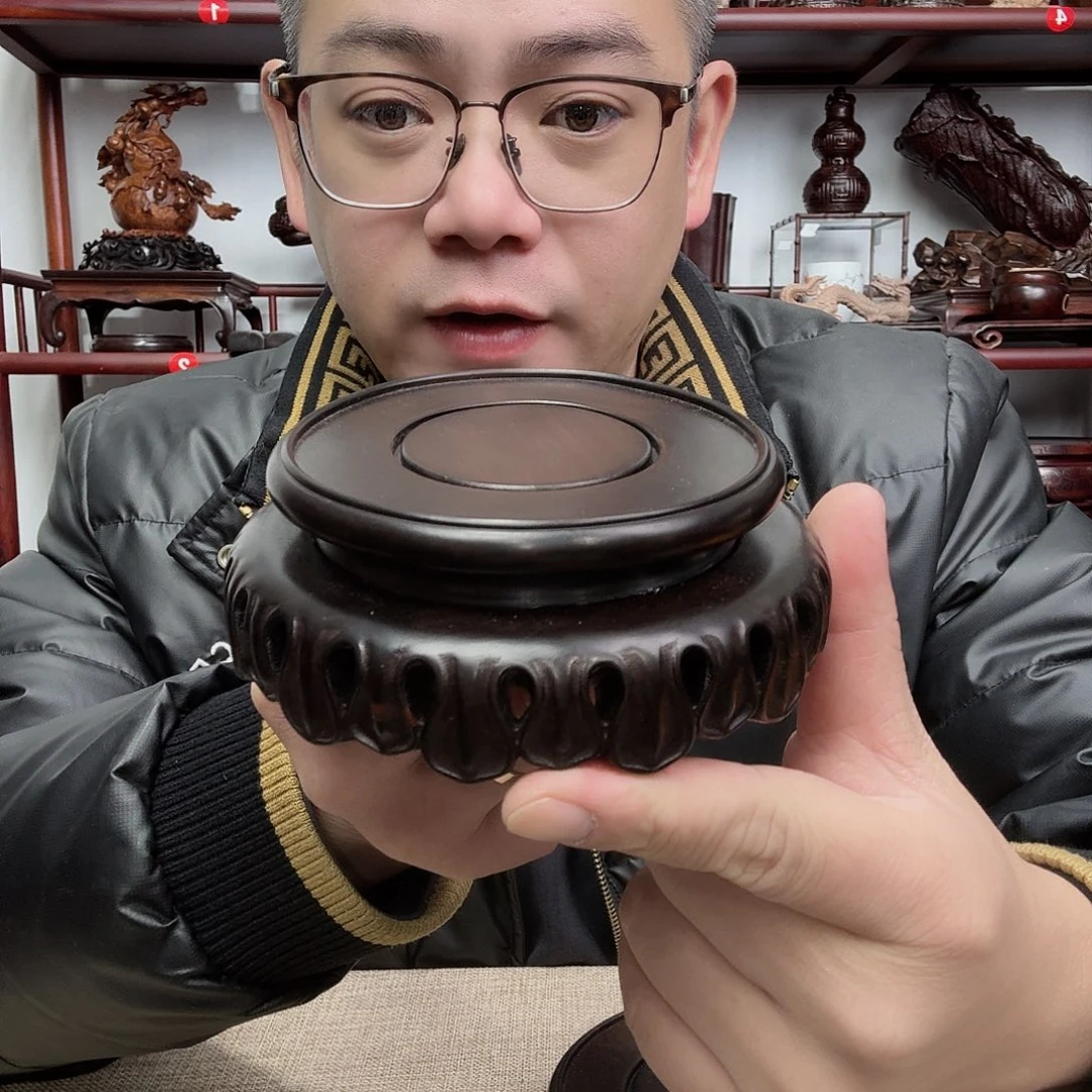 紫光檀工艺品底座