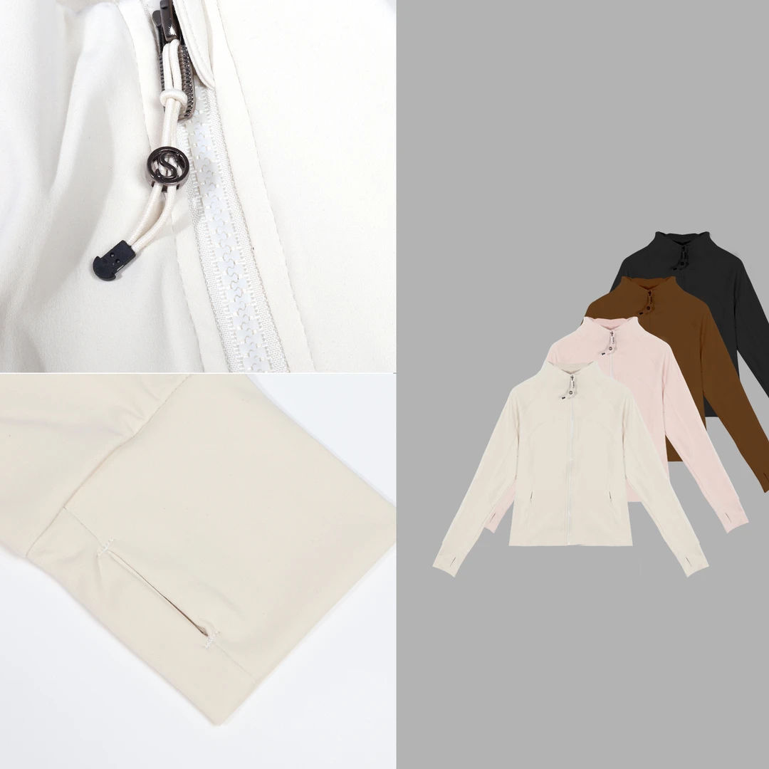 凯特丝蓓1616#长袖运动户外速干修身内搭外套开衫