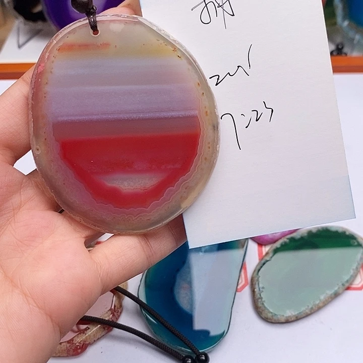 拥***宝玛瑙/玉髓合金颈饰