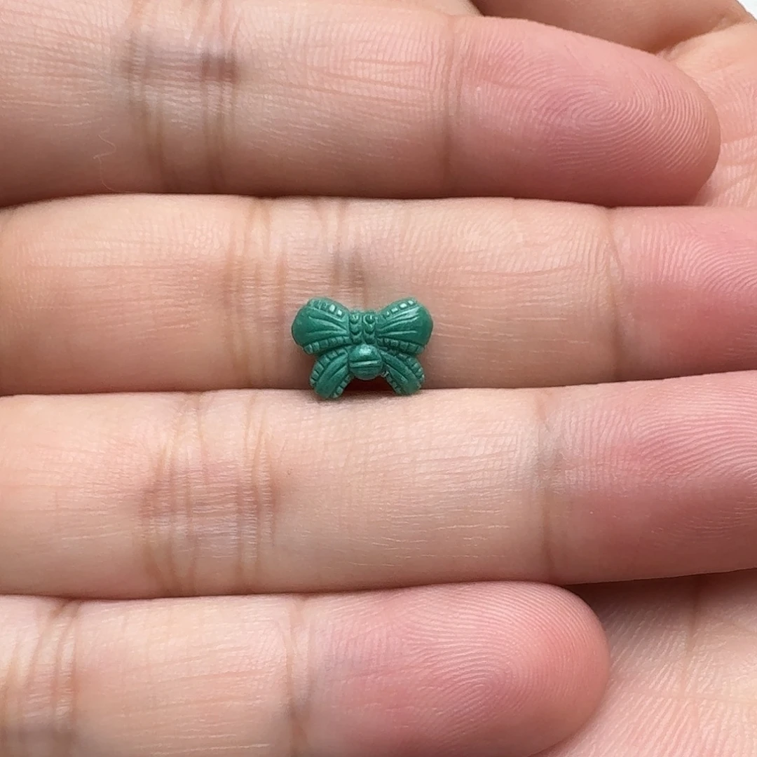 绿松石未镶嵌蝴蝶结