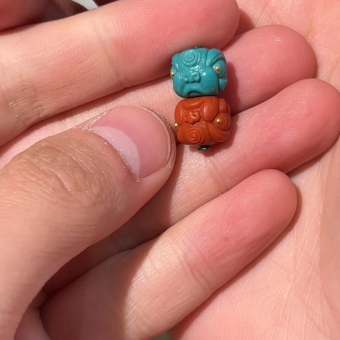 绿松石配饰未镶嵌