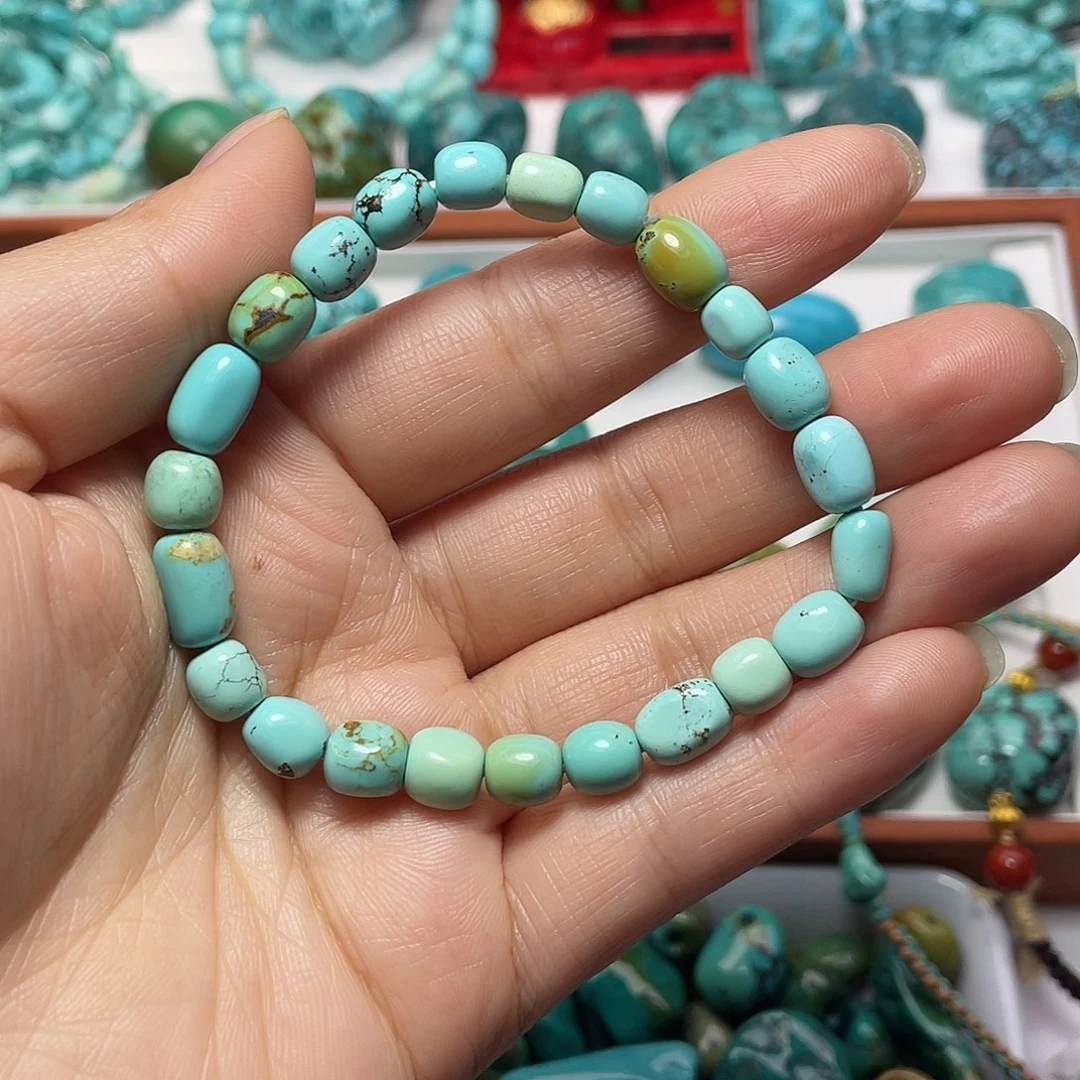 绿松石未镶嵌手链