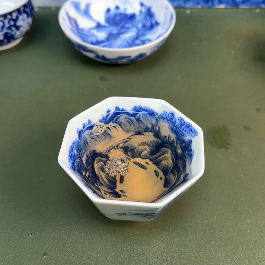 景德镇纯手绘茶具圆圆221