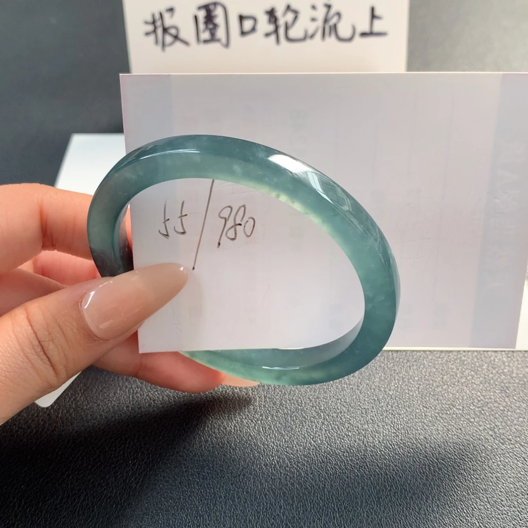 翡翠未镶嵌手镯天然翡翠