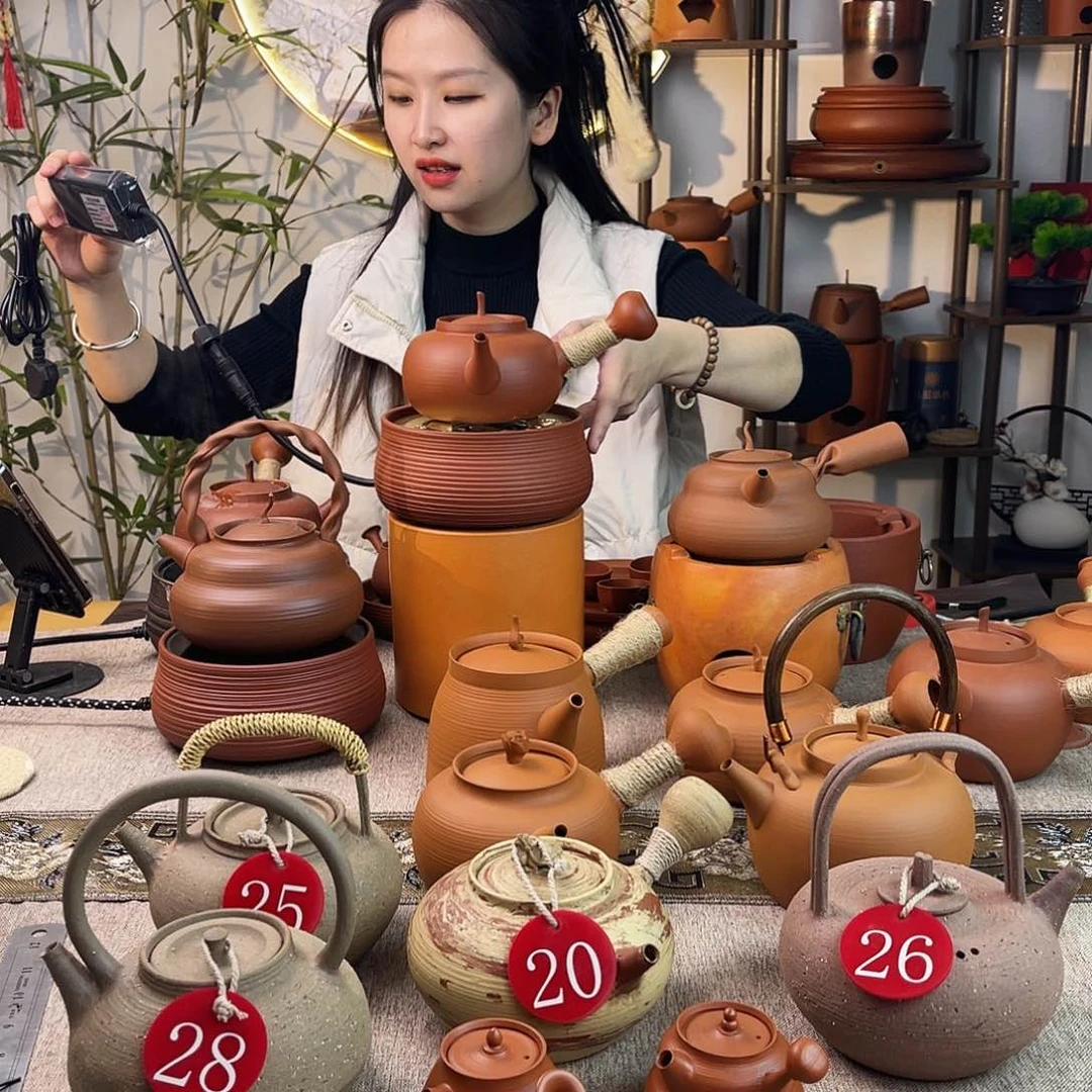 前****?一体电陶炉➕红泥小宫灯