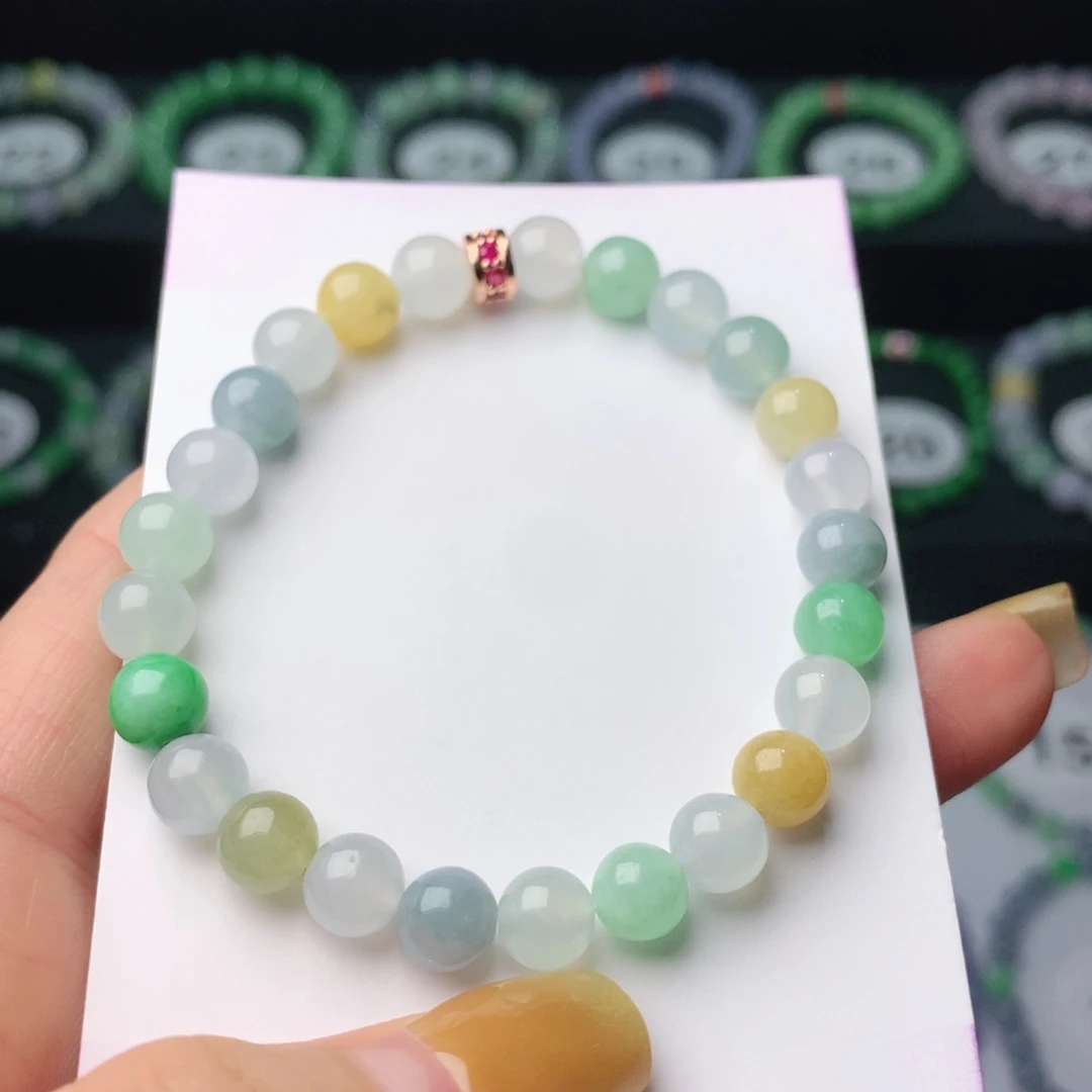 翡翠未镶嵌手链翡翠