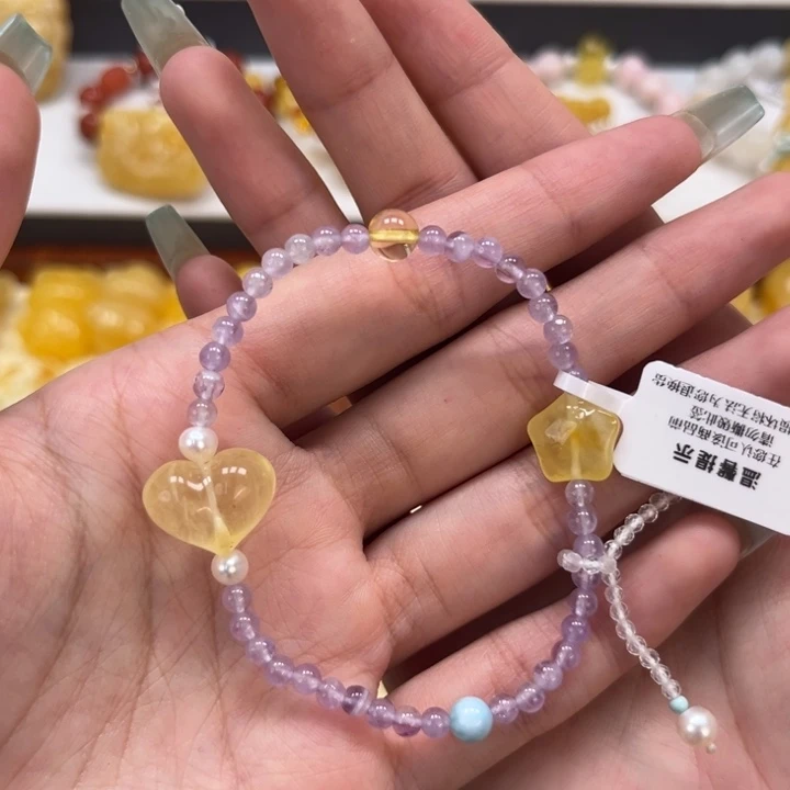 琥珀颈饰未镶嵌手串