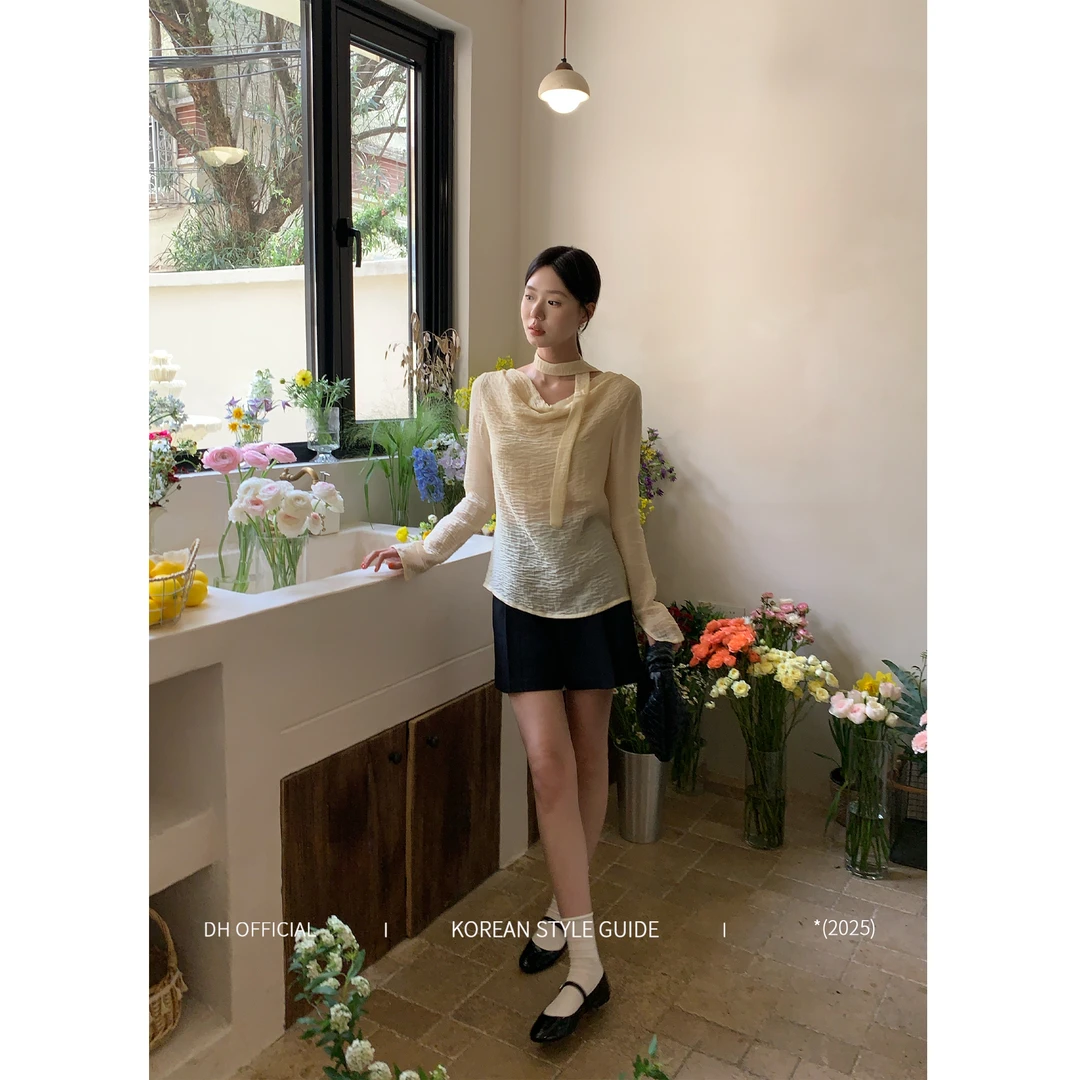 DH OFFICIAL 大花【万能百搭裤 pants】时尚气质万能百搭TR黑色短裤