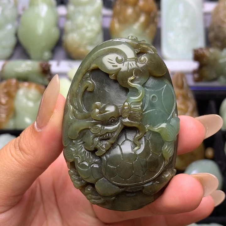 未镶嵌和田玉把件