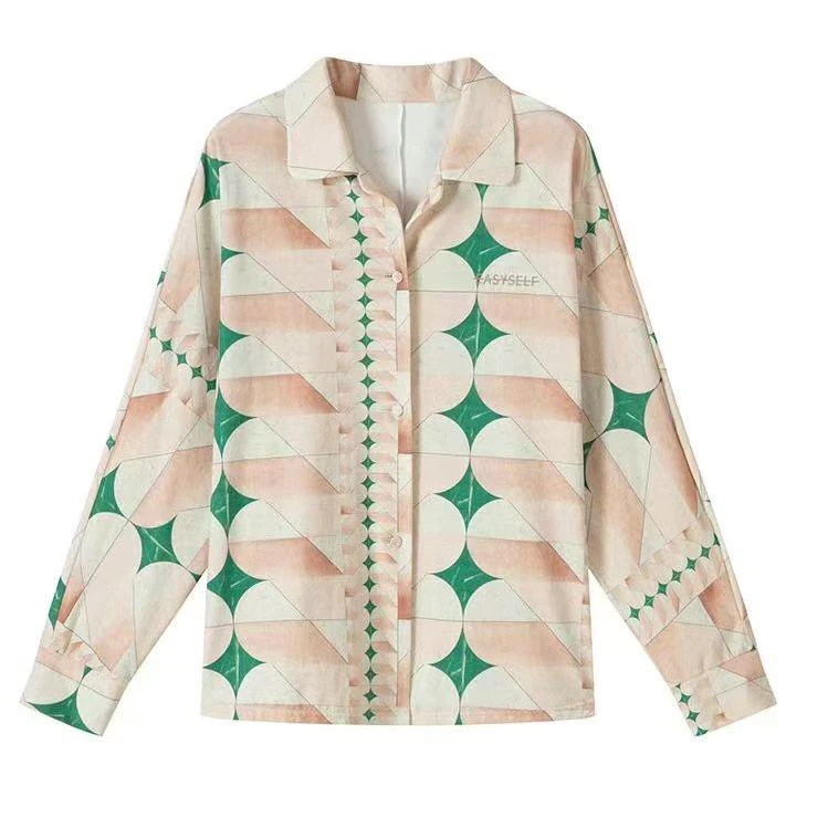 6001情侣款印花居家服