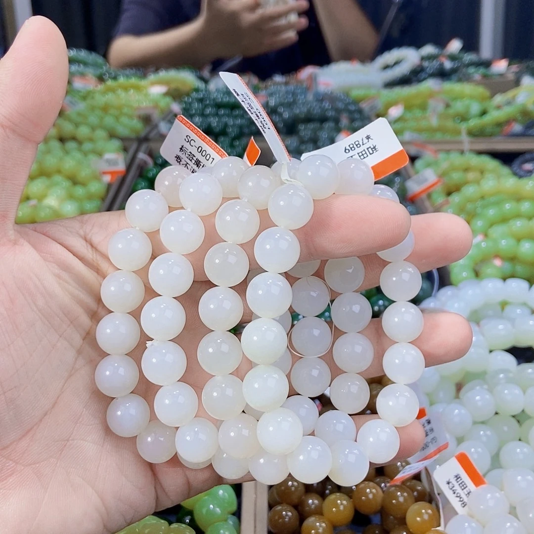 未镶嵌手串和田玉纯天然卡12新疆且末天泰料多样性发一