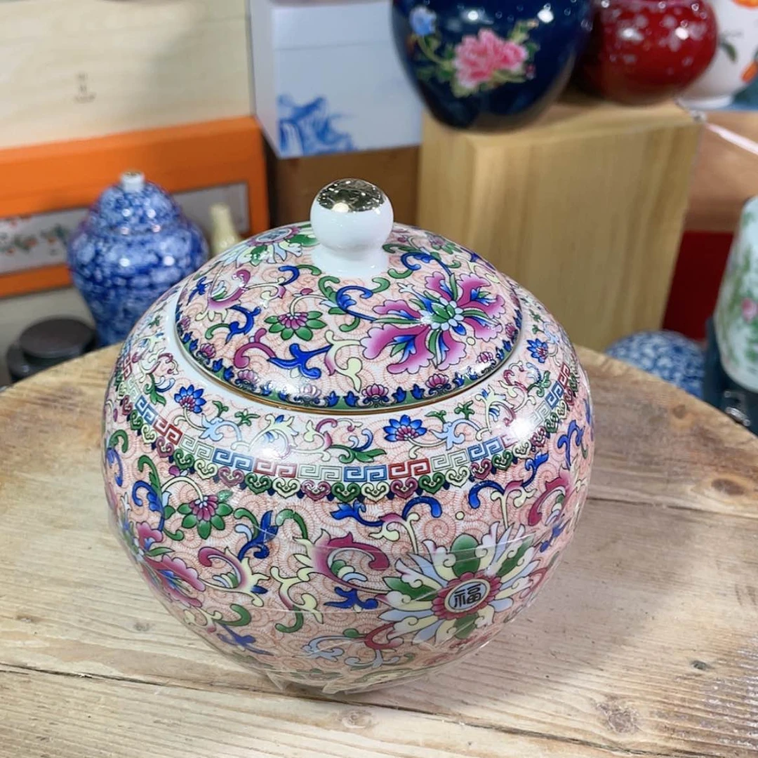 【闪购商品】罐陶瓷茶叶罐密封罐