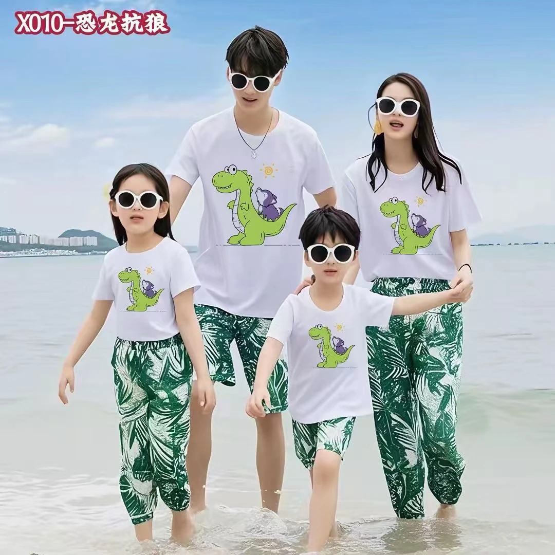 百棉亲子装. 情侣装热卖中100四件