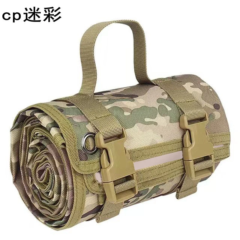 户外迷彩战术射击垫防水防潮便携折叠适合露营野餐训练趴垫防潮垫