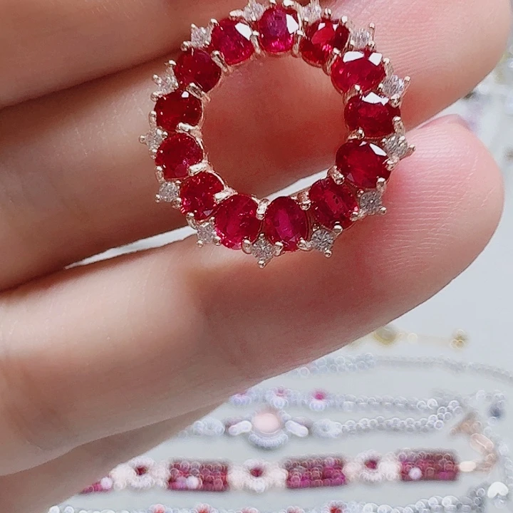 吊坠925银合成立方氧化锆