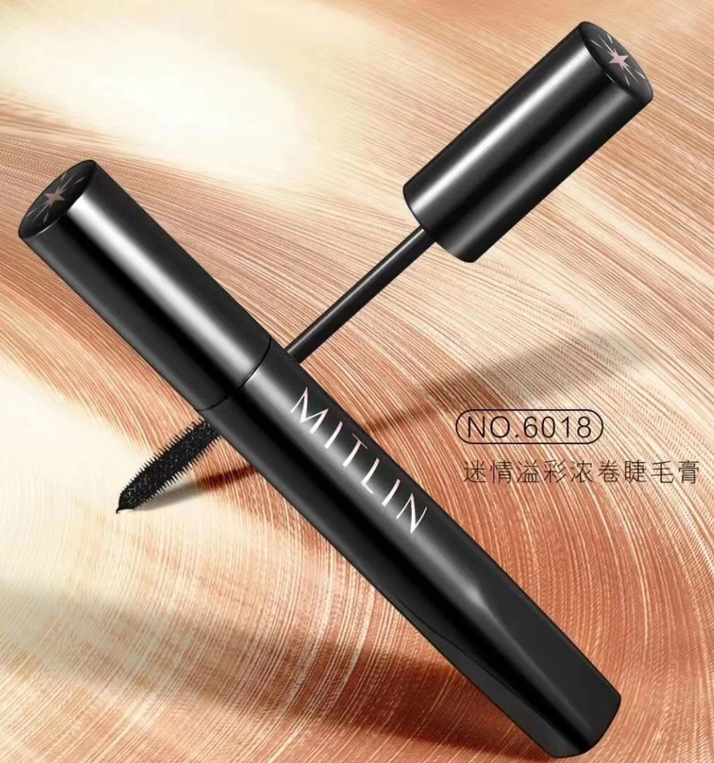 米之莲（纤长浓密卷翘）迷情溢彩防汗浓卷睫毛膏持久浓密双头不晕染